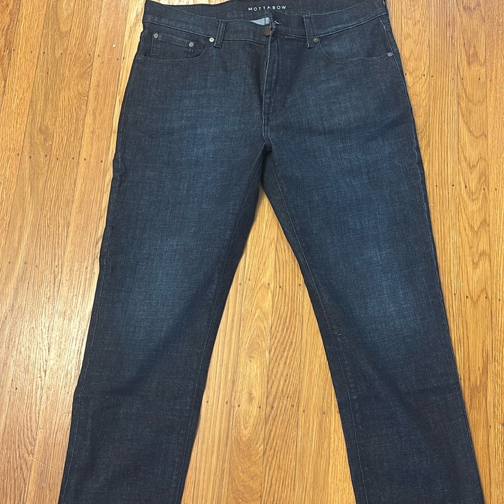 Mott & Bow Men's Dark Wash Slim Jeans 33x30 brand new